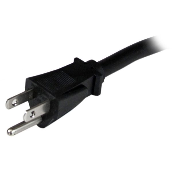 StarTech.com 4ft (1.2m) Heavy Duty Power Cord, NEMA 5-15P to C15, 15A 125V, 14AWG, Replacement AC Computer PC Power Supply Cable - Image 3
