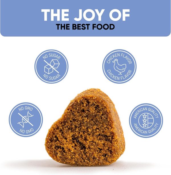 Natural Calming Chews for Dogs with Hemp Oil & Valerian Root   Supports Relaxation During Fireworks Thunderstorms & Separation   Hip & Joint Support   Chicken Flavored Treats for All Breeds - Image 7