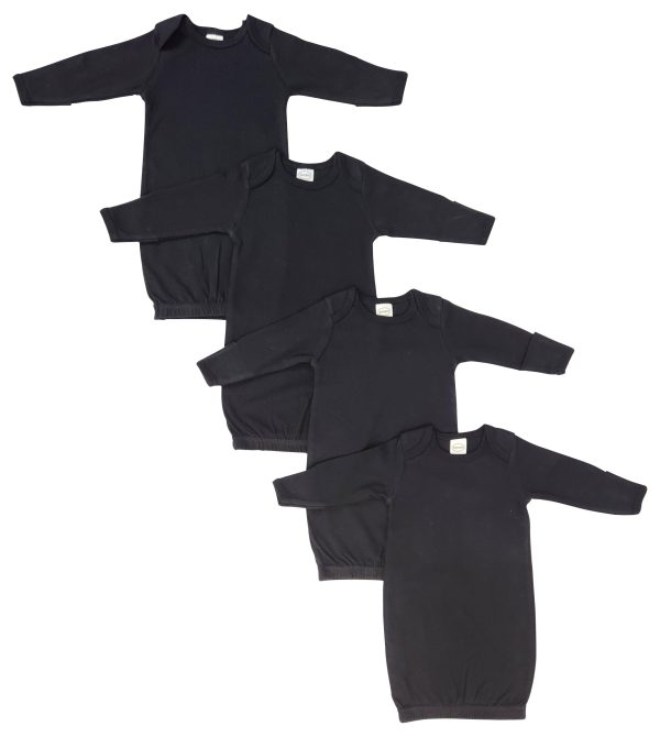 Unisex Newborn Baby 4 Piece Gown Set Nc_0856