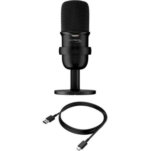 HyperX SoloCast Wired Condenser Microphone - Black - Image 7