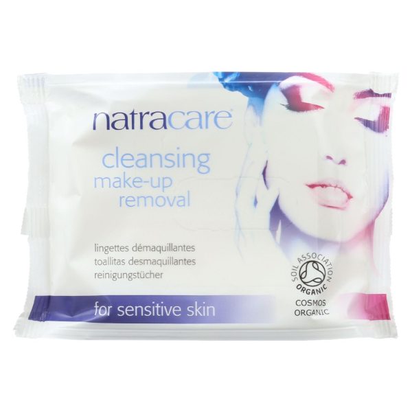 Natracare Make-Up Removal Wipes - Cleansing - 20 Count - Image 2