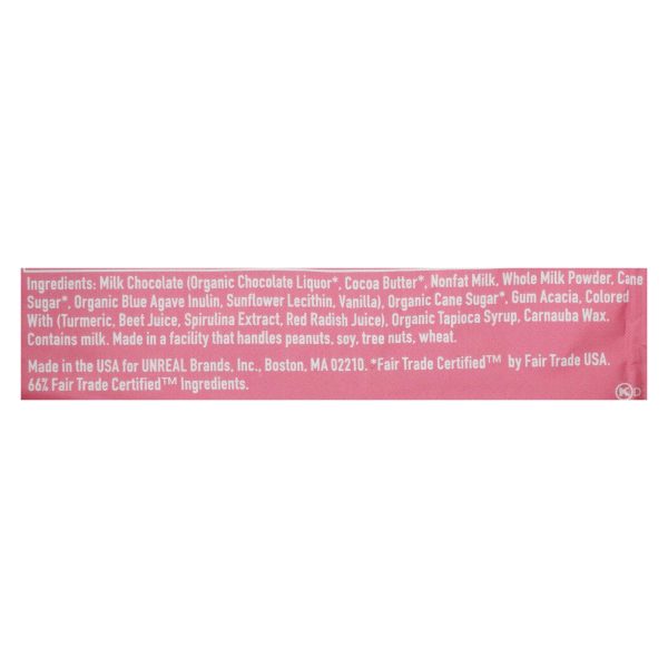 Unreal - Chocolate Gems Milk Chocolate - Case of 12 - 1.3 OZ - Image 2