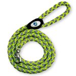 Reflective Dog Leash. Heavy Duty and Durable for Large and Medium Breeds. 6 Ft Long Rope Tangle Free Braided Leash with Comfortable Handle