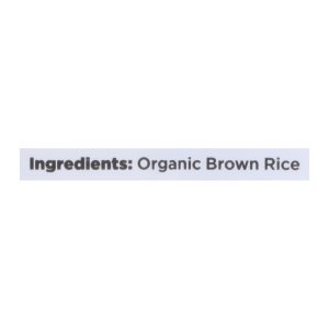 Lotus Foods Organic Rice - Brown Basmati - Case of 6 - 30 oz