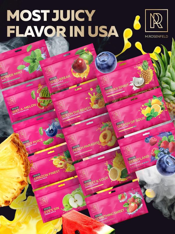 Hookah Flavor Watermelon Mint Herbal   Hookah Shisha Tobacco Free Molasses  Hookah Tobacco & Nicotine Free with Real Organic Shisha Hookah Flavors 100 Gram   3.5 ounce Watermelon Ice Hookah Molasses - Image 4