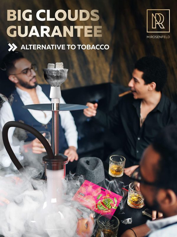Hookah Flavor Watermelon Mint Herbal   Hookah Shisha Tobacco Free Molasses  Hookah Tobacco & Nicotine Free with Real Organic Shisha Hookah Flavors 100 Gram   3.5 ounce Watermelon Ice Hookah Molasses - Image 6