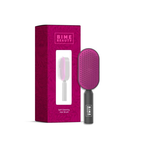 Self Cleaning Hair Brush for Women | Air Cushion Massager Hairdressing Brush | Massage Comb Hair Brush Air Cushion | Self Cleaning Massage Comb Brush Used for All Hair Types | Grey - Image 6