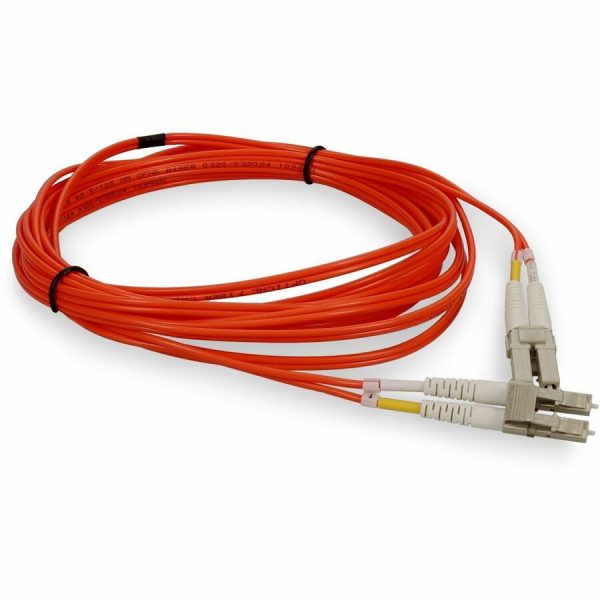AddOn 7m LC (Male) to LC (Male) Orange OM1 Duplex Fiber OFNR (Riser-Rated) Patch Cable - Image 7