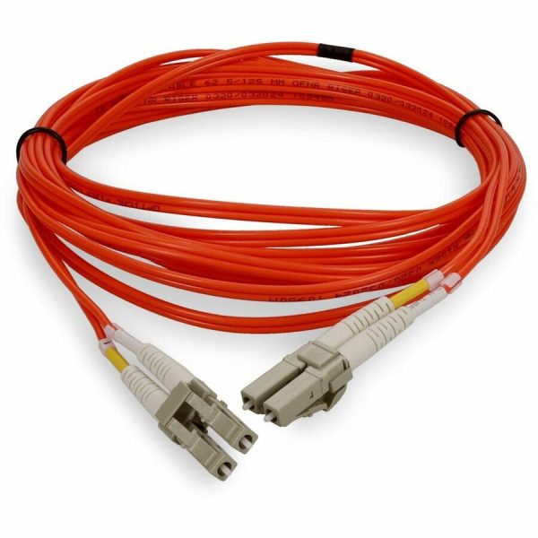 AddOn 7m LC (Male) to LC (Male) Orange OM1 Duplex Fiber OFNR (Riser-Rated) Patch Cable - Image 8