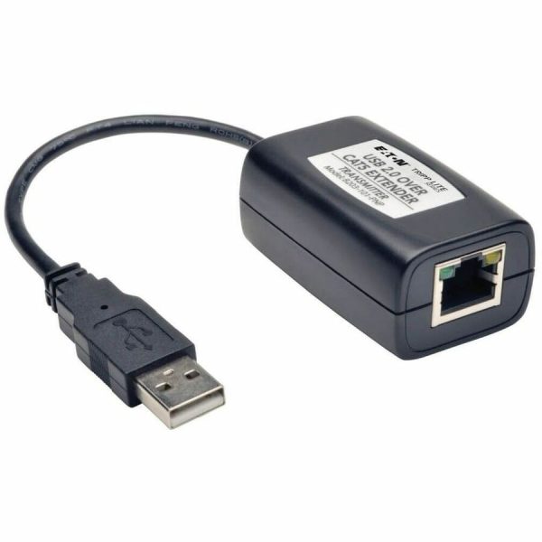 Eaton Tripp Lite Series 1-Port Plug-and-Play USB 2.0 over Cat5/Cat6 Extender Kit, Transmitter & Receiver, USB up to 164.04 ft. (50M), TAA - Image 4