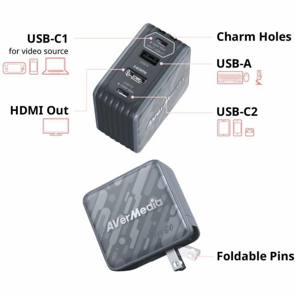 AVerMedia CORE GO GC313 Charging/Video Transmission Device - Image 4
