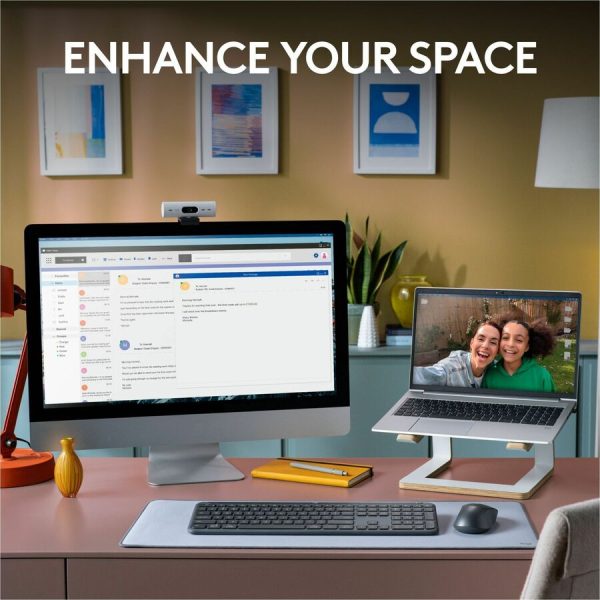 Logitech Signature Slim K950 Wireless Keyboard, Sleek Design, Quiet Typing, Bluetooth, Multi-OS, Graphite - Image 5