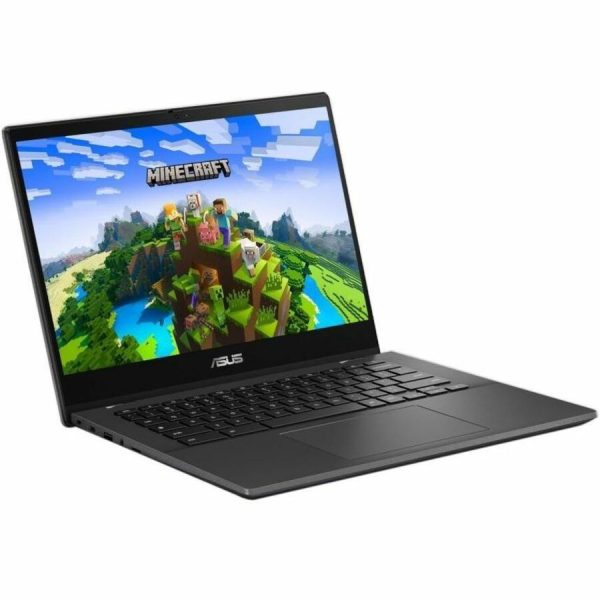 Asus Chromebook CM14 CM1402C CM1402CM2A-DS44F 14" Chromebook - Octa-core (ARM Cortex A76 + Cortex A55) - 4 GB - 64 GB Flash Memory - Gravity Gray - Image 3