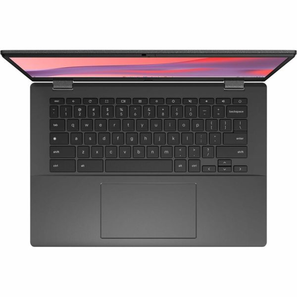 Asus Chromebook CM14 CM1402C CM1402CM2A-DS44F 14" Chromebook - Octa-core (ARM Cortex A76 + Cortex A55) - 4 GB - 64 GB Flash Memory - Gravity Gray - Image 4