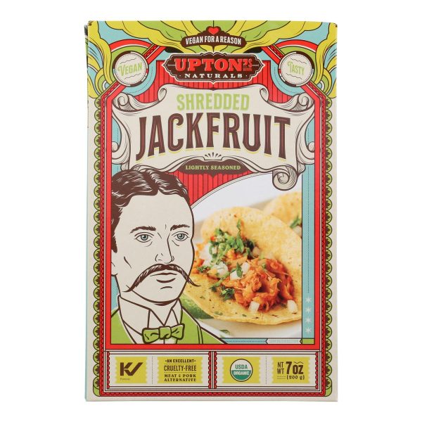 Upton's Naturals - Jackfruit Shrd Light Snsd - Case of 6-7 OZ - Image 2