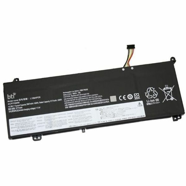 BTI L19C4PDB-BTI 15.44V 58WHR LI-ION BATTERY 5B10Z21201, 5B10Z21209, 5B11C22842, L19C4PDB, L19M4PDB, L20M4PDB, SB10Z21200, SB10Z21205, SB11C22841