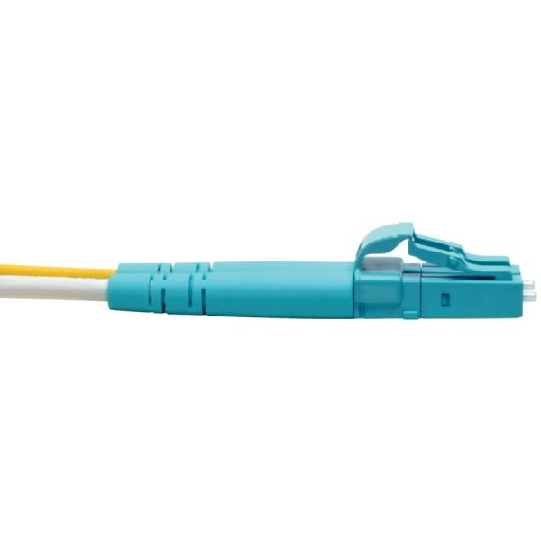 Eaton Tripp Lite Series 100G Duplex Multimode 50/125 OM5 LSZH Fiber Optic Cable (LC/LC), Lime Green, 3 m - Image 4