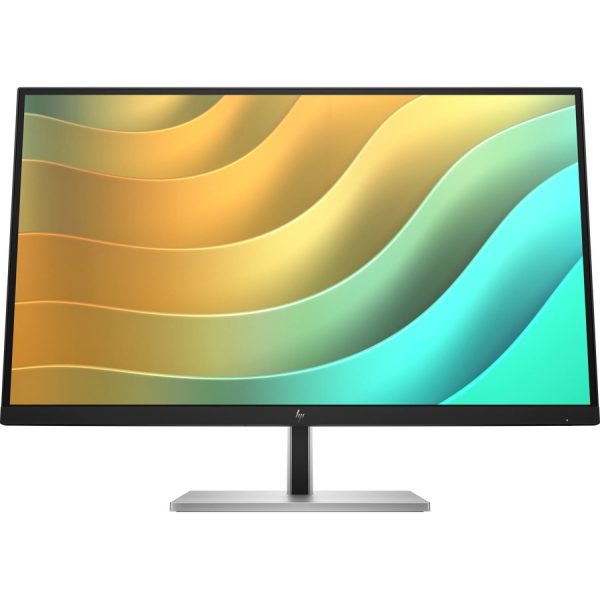 HP E27u G5 27" Class WQHD LCD Monitor - 16:9 - Black, Silver