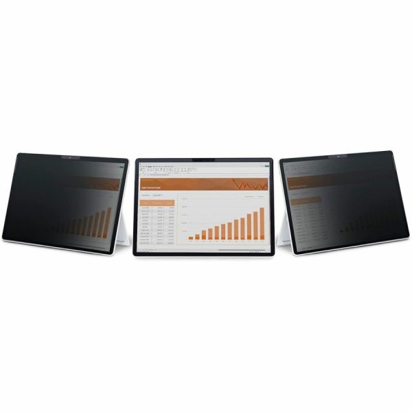 StarTech.com 4-Way 12.3in Surface Pro 4/5/6/7/7+ Privacy Screen Filter, For Portrait/Landscape, Touch-Enabled, +/- 30 Deg. View, Matte - Image 2