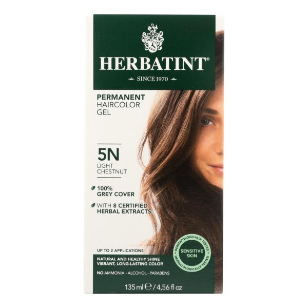 Herbatint - Hair Color 5n Lght Chstnt - EA of 1-5.75 FZ - Image 2