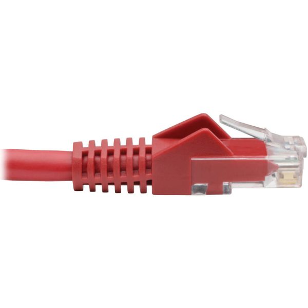 Eaton Tripp Lite Series Cat6 Gigabit Snagless Molded (UTP) Ethernet Cable (RJ45 M/M), PoE, Red, 4 ft. (1.22 m) - Image 4