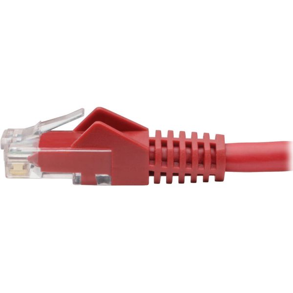 Eaton Tripp Lite Series Cat6 Gigabit Snagless Molded (UTP) Ethernet Cable (RJ45 M/M), PoE, Red, 4 ft. (1.22 m) - Image 5