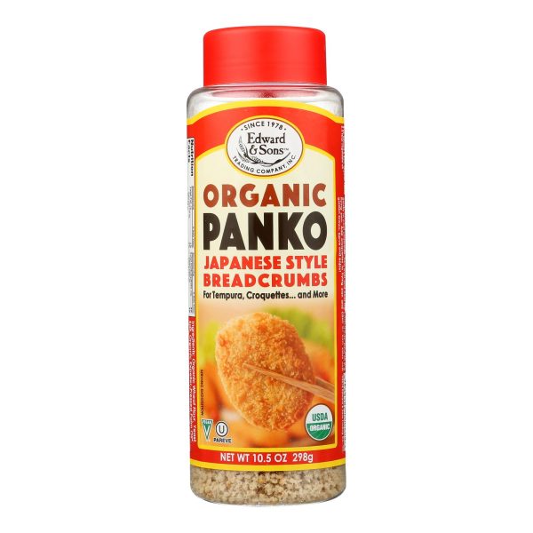 Edward and Sons Organic Panko Breadcrumbs - Case of 6 - 10.5 oz. - Image 2