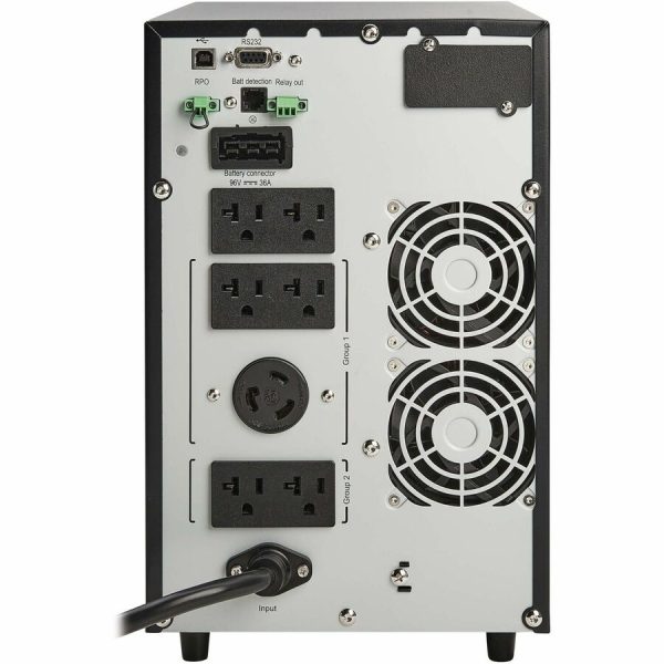 Eaton Tripp Lite Series SmartOnline 1960VA 1770W 120V Double-Conversion UPS - 7 Outlets, Extended Run, Network Card Option, LCD, USB, DB9, Tower - Image 5
