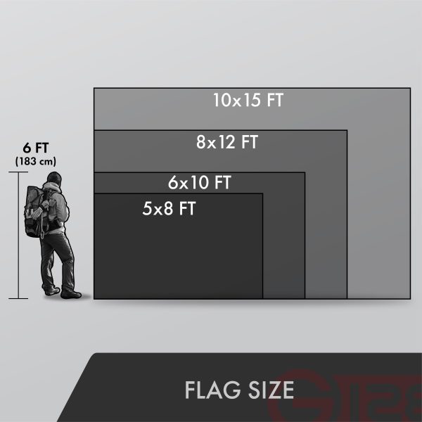 G128 2 Pack: American USA Tea-Stained Flag | 6x10 Ft | ToughWeave Pro Series Embroidered 420D Polyester | Embroidered Stars - Image 7