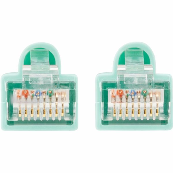 Eaton Tripp Lite Series Cat6a 10G Snagless UTP Ethernet Cable (RJ45 M/M), Aqua, 3 ft. (0.91 m) - Image 3