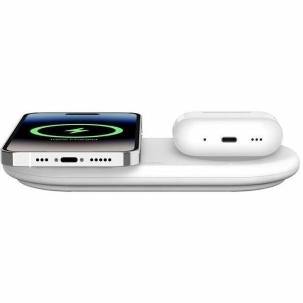 Belkin 2-in-1 Magnetic Wireless Charging Pad with Qi2 15W - Image 5