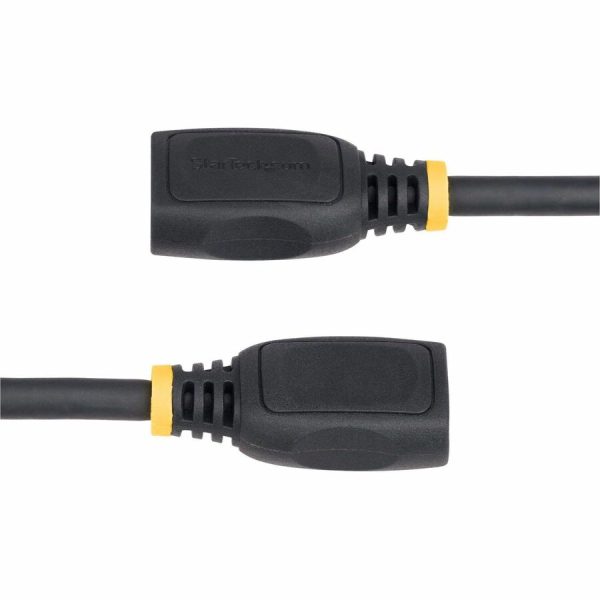 StarTech.com 6.6ft (2m) HDMI 2.0 Extension Cable, High Speed HDMI Port Saver Cable, 4K 60Hz, HDMI Male to Female Extension Adapter Cord - Image 5