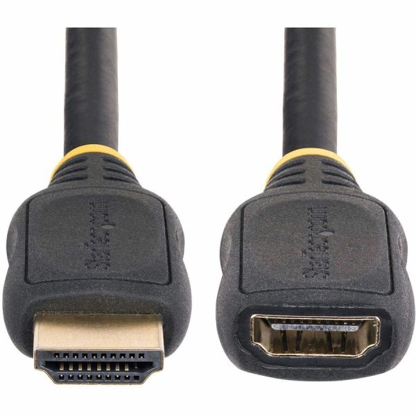 StarTech.com 6.6ft (2m) HDMI 2.0 Extension Cable, High Speed HDMI Port Saver Cable, 4K 60Hz, HDMI Male to Female Extension Adapter Cord - Image 6