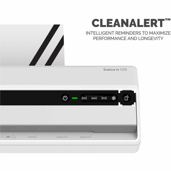 Fellowes Saturn 125 Thermal Laminator Machine for Home or Office with Pouch Starter Kit, 12.5 inch, Fast Warm-Up, Jam-Free Design (57366061) - Image 6