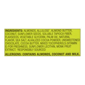 Munk Pack - Green Bar Keto Almond Butter Coco - Case of 6 - 4/1.12OZ