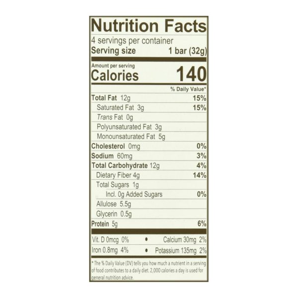 Munk Pack - Green Bar Keto Almond Butter Coco - Case of 6 - 4/1.12OZ - Image 3