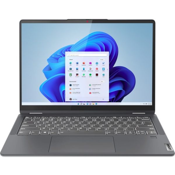 Lenovo IdeaPad Flex 5 14ALC7 82R9000SUS 14" Touchscreen Convertible 2 in 1 Notebook - WUXGA - AMD Ryzen 5 5500U - 8 GB - 256 GB SSD - English (US) Keyboard - Storm Gray - Image 7