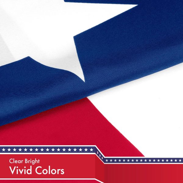 Texas TX State Flag 3x5 Ft 10-Pack 150D Printed Polyester By G128 - Image 3