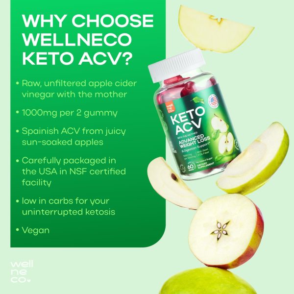Advanced Keto ACV Gummies for Weight Loss 1000 Mg   ACV Gummies for Digestion Metabolism Detox   Apple Cider Vinegar Beet FOS Fiber   Keto Supplement Kelly Clarkson for Men and Women   Sugar Free - Image 5