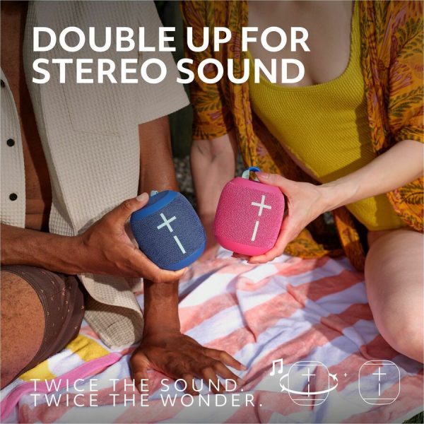 Ultimate Ears WONDERBOOM 4 Portable Waterproof Bluetooth Speaker With Big Bass and 360-Degree Sound, Dustproof Floating Speaker With 131ft (40m) Range, Pink - Image 7