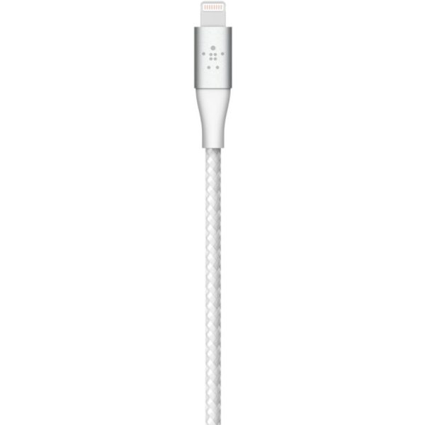 Belkin Braided USB-C to Lightning Cable (2m / 6.6ft, White) - Image 4