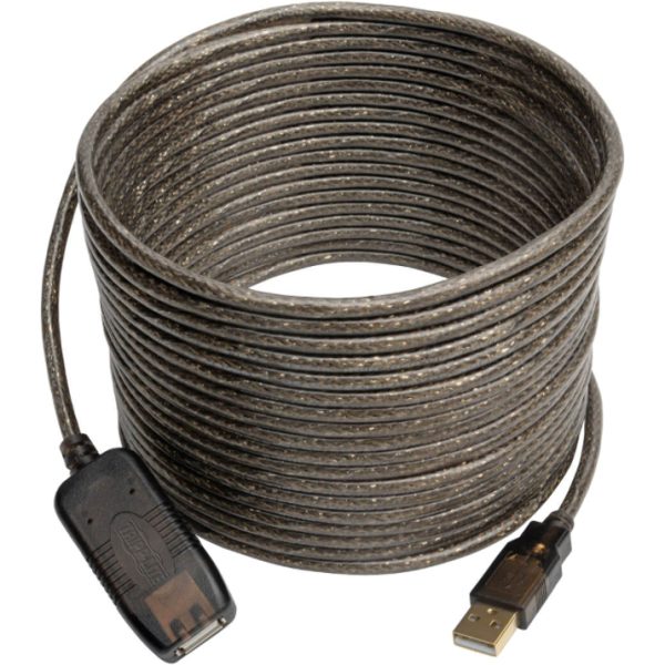 Eaton Tripp Lite Series USB 2.0 Active Extension Repeater Cable (A M/F), 25 ft. (7.62 m) - Image 3