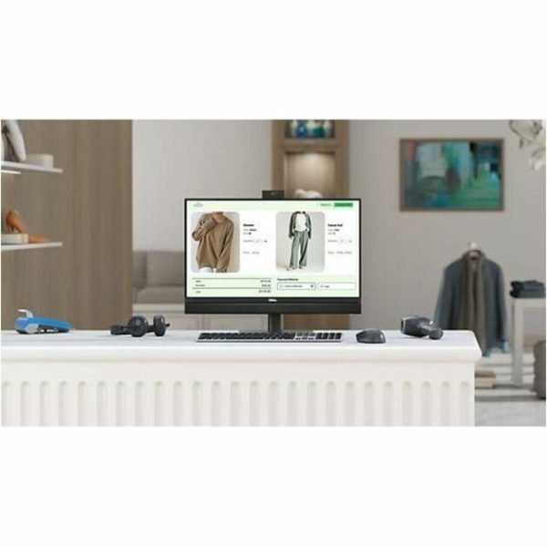 Dell OptiPlex 7000 7420 Plus All-in-One Computer - Intel Core i7 14th Gen i7-14700 - vPro Technology - 16 GB - 512 GB SSD - 23.8" Full HD Touchscreen - Desktop - Silver - Image 9