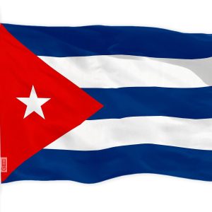 G128 Republic of Cuba Cuban Flag | 3x5 feet | Printed 150D, Indoor/Outdoor, Vibrant Colors, Brass Grommets, Quality Polyester, Much Thicker More Durable Than 100D 75D Polyester