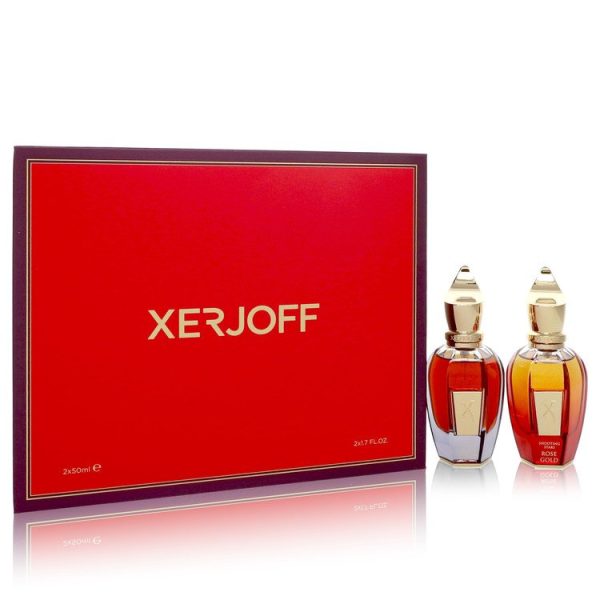 Xerjoff Gift Set -- 1.7 oz EDP in Amber Gold + 1.7 oz EDP in Rose Gold for Women
