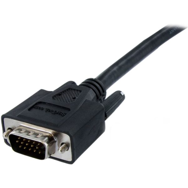 StarTech.com Analog Flat Panel Display Cable - Monitor cable - VGA - HD-15 (M) - DVI-A (M) - 1.8 m - Image 2