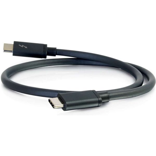 C2G 3ft USB C Cable - Thunderbolt 3 Cable - 20Gbps - M/M - Image 3
