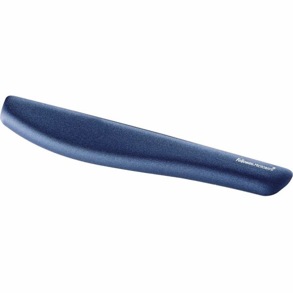 Fellowes® PlushTouch™ Foam Keyboard Wrist Rest with MICROBAN® - Blue (9287401) - Image 2
