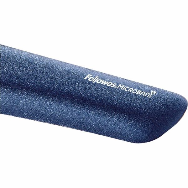 Fellowes® PlushTouch™ Foam Keyboard Wrist Rest with MICROBAN® - Blue (9287401) - Image 7