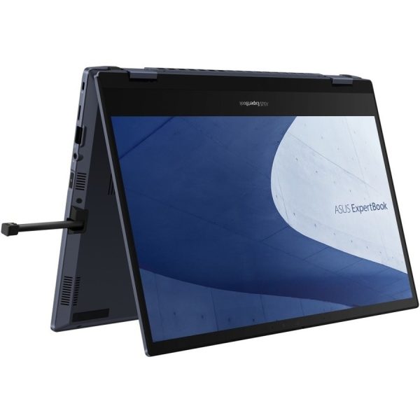 Asus ExpertBook B5 Flip B5402F B5402FVA-XVE75T 14" Touchscreen Convertible 2 in 1 Notebook - Full HD - Intel Core i7 13th Gen i7-1360P - vPro Technology - 16 GB - 1 TB SSD - Star Black - Image 7